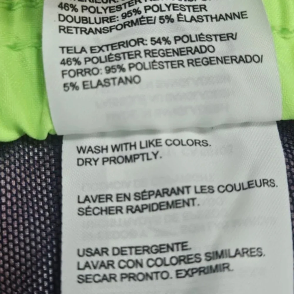 Speedo Swim Trunks Shorts Mens 2XL Multicolor Colorblock 4-Way Stretch UPF‎